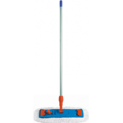 Mop bawełniany płaski 40 cm Speedy - komplet (uchwyt,mop,kij)
